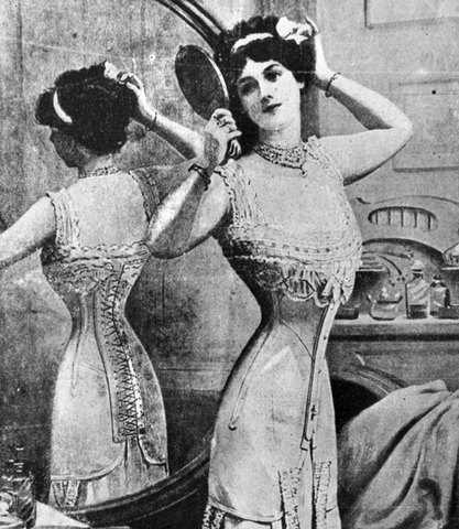 Era Eduardiana: Aquí entran las fajas