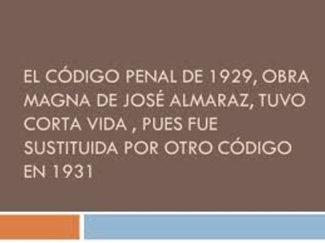 Código Penal de 1929