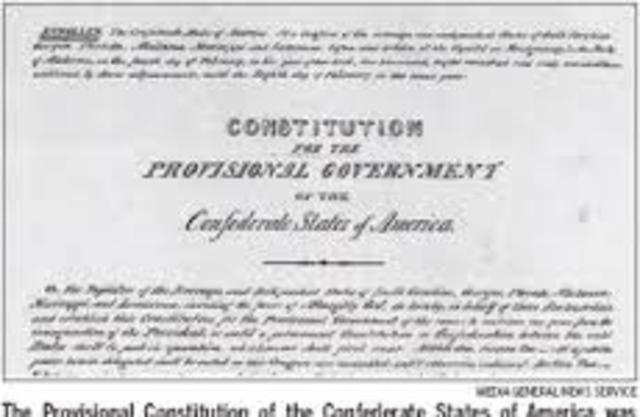 Provisional Constitution of the Confederacy