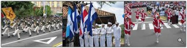 1838 - Nicaragua declares independence