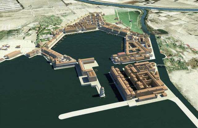 Fundación de la colonia de Ostia.