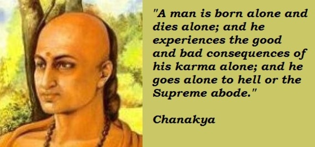 Chanakya passed away