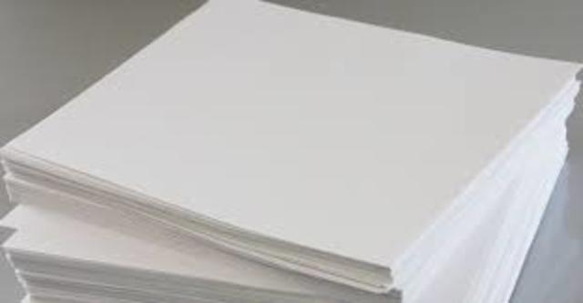 Chegada do papel a Europa