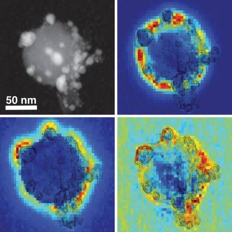 Nanoantena captadora de luz y al mismo tiempo catalizador de alto rendimiento