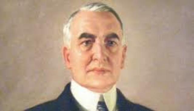 Warren G. Harding's "return to Normalcy"