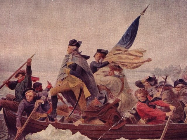George Washington crossing the Delaware