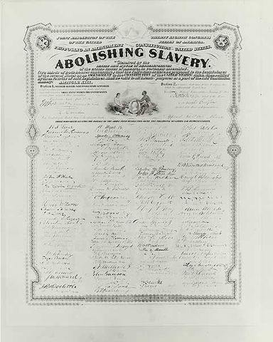 The Abolition of Slavery