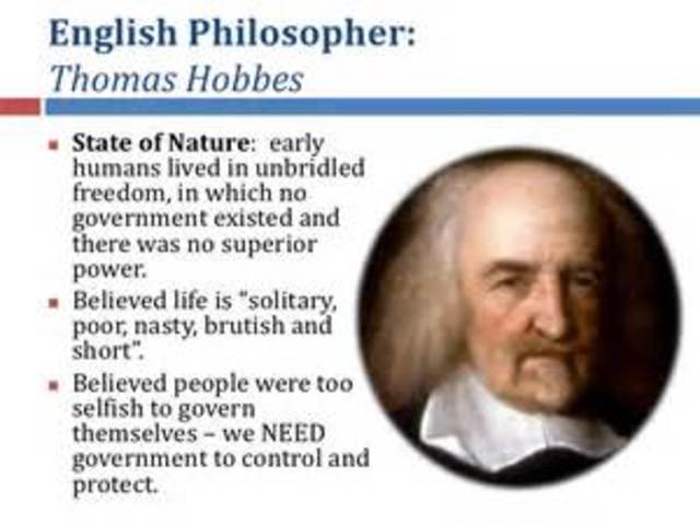 Publication of Hobbe's Work - Social Contract