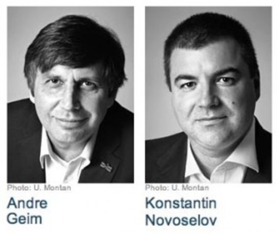 Premio Nobel de Geim y Novoselov