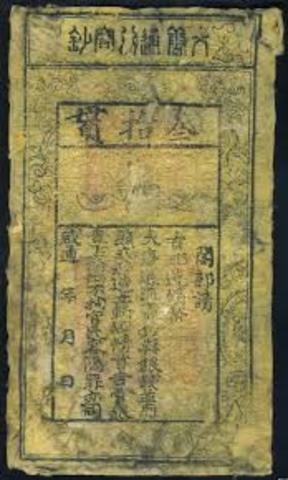 Invencion do papel moeda