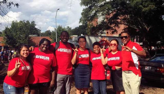 I was a graduate student again in NC State~