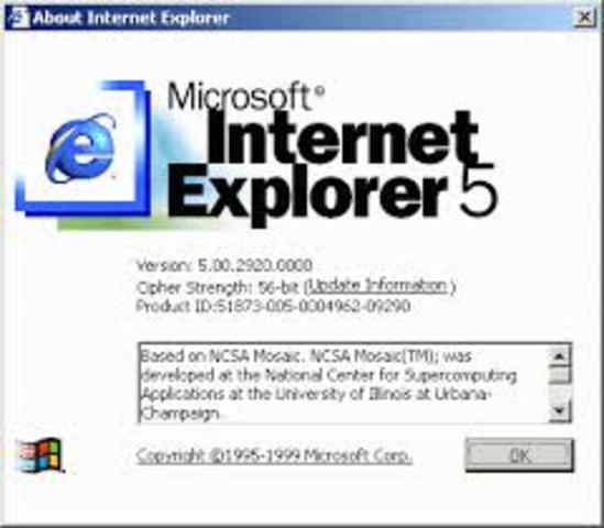 Internet Explorer 5.0