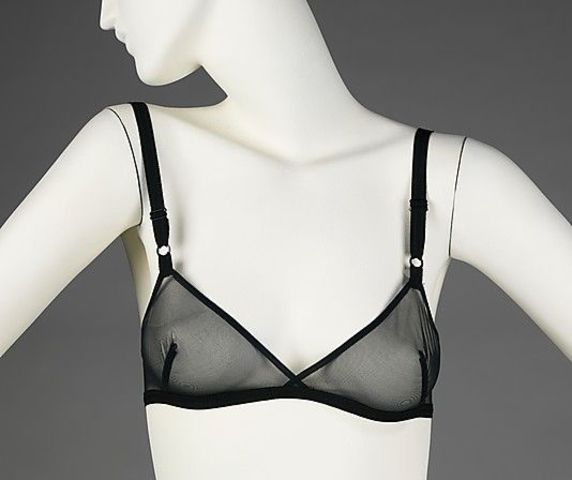 "No bra" sheer bra