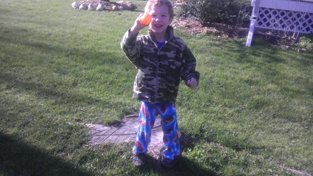 Gray's 1st Easter Egg Hunt