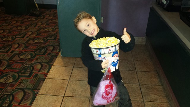 Gray and Dad's First Movie