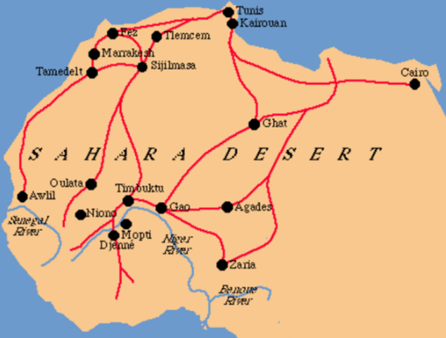 Ghana Controlled West Africa Trade Routes