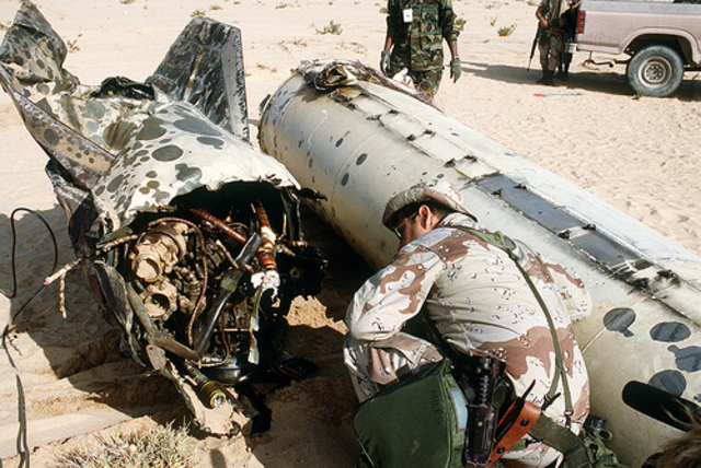 Scud Iraquí impacta base Americana