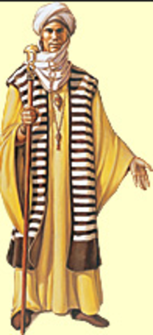 Songhai- Askia the great rebelled against non-Muslim ruler.