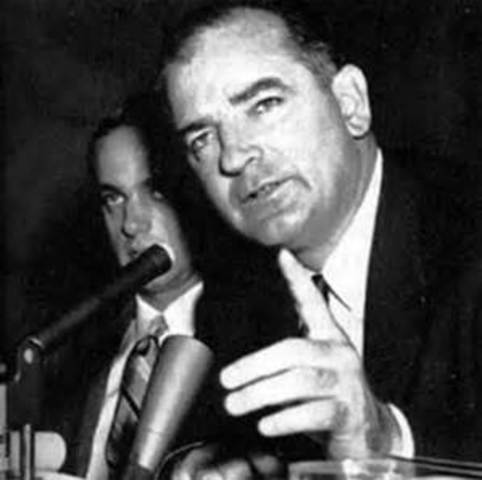 Joseph McCarthy "List" of Communist party