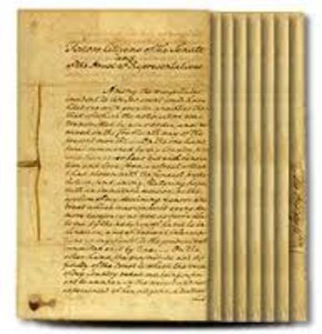 Washington's First Inaugural Address