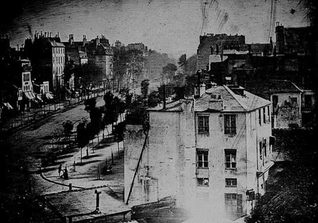 The first daguerreotype was created