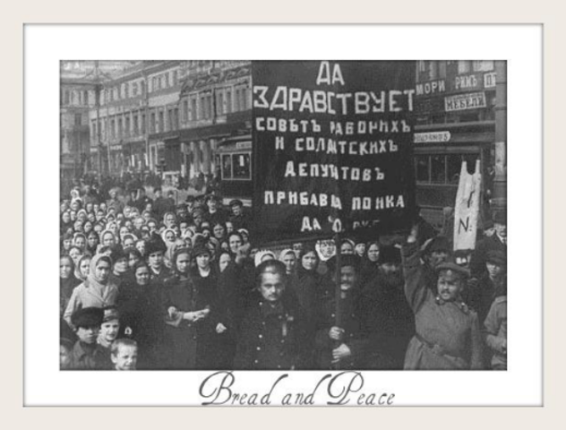 February revolution, Tsar abdication 1917