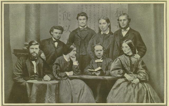 Taylor, his wife, 4 children and 16 missionaries set sail