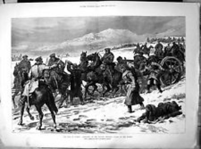 Nicholas II goes to the battlefront