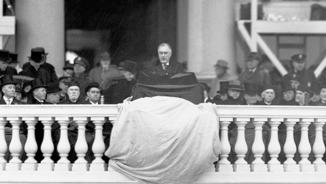FDR Inaugurated second time