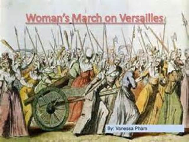 Womens March Of Versailles
