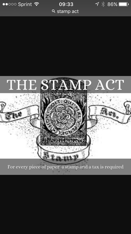 Stamp act