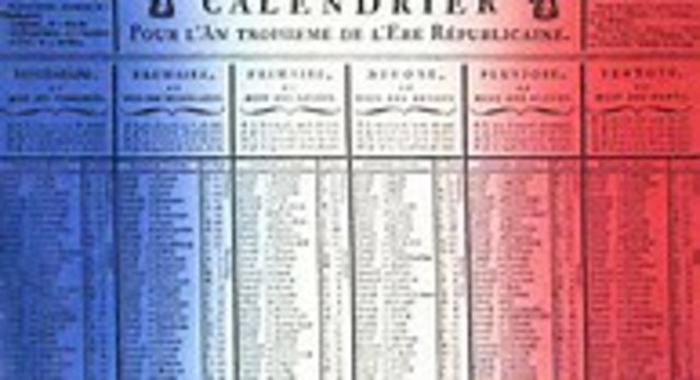 Republican Calendar Began