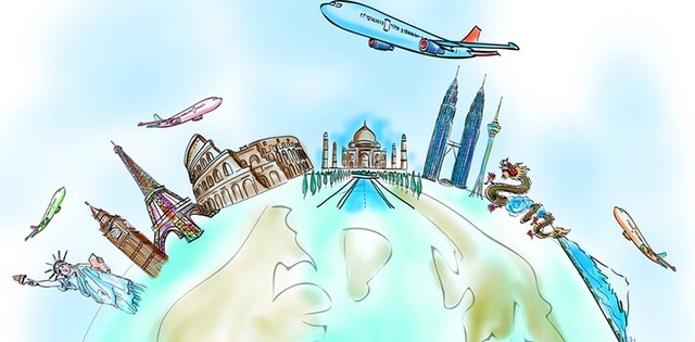 Primer viaje en Avion