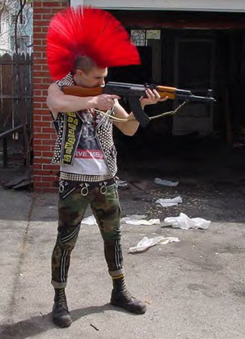 Punk and new wave music develop