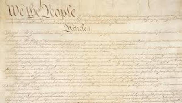 Constitution was ratified