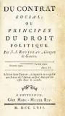 Publication of Hobbes work- Social Contract