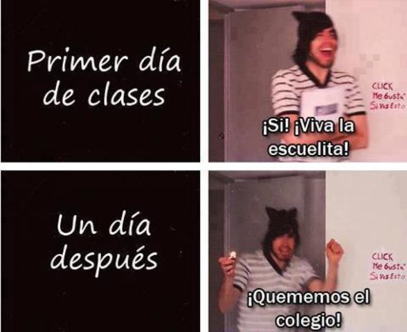 Primer dia de clases