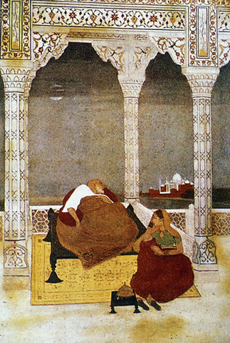 Shah Jahan's Death