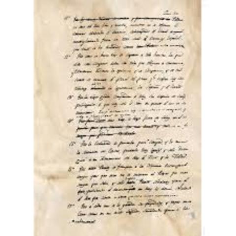 Sentimientos de la Nación -José María Morelos.