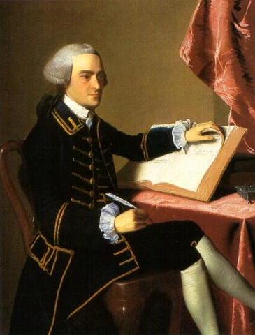 John Hancock rebells against the king