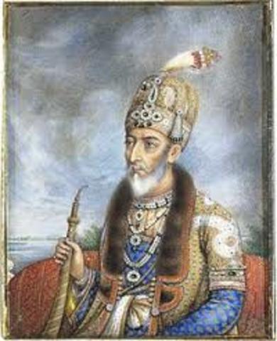 Bahadur Shah Zafar is deposed.