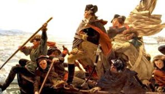 George Washington Crossing the Delaware River