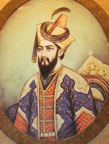 Babur's death