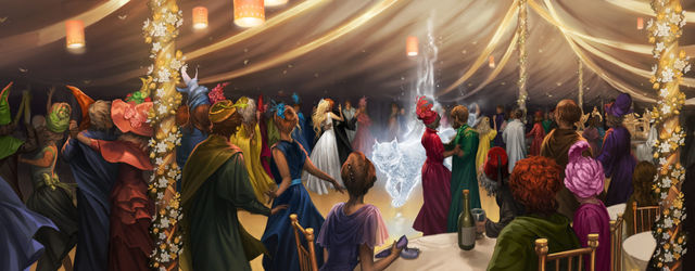 Bill and Fleur's wedding