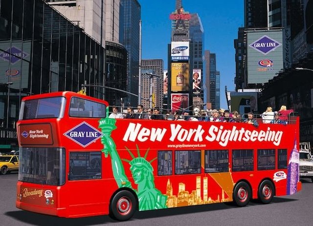 Aparece por primera vez en los autobuses de Nueva York la publicidad móvil