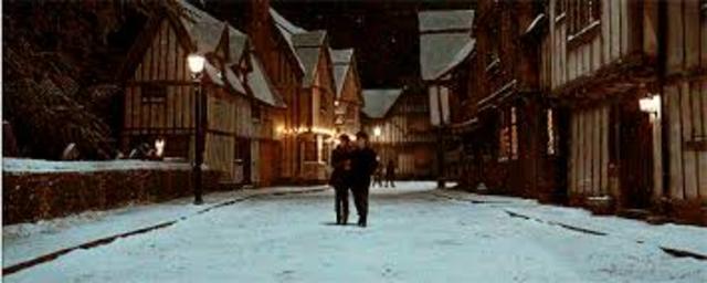 Harry and Hermione visit Godric's Hollow