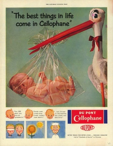 Evoluciona el envase, Dupont fabrica el primer Celofán