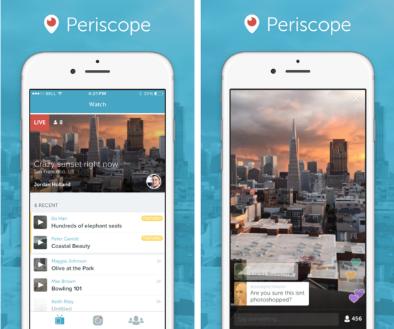 Meerkat/Periscope was created