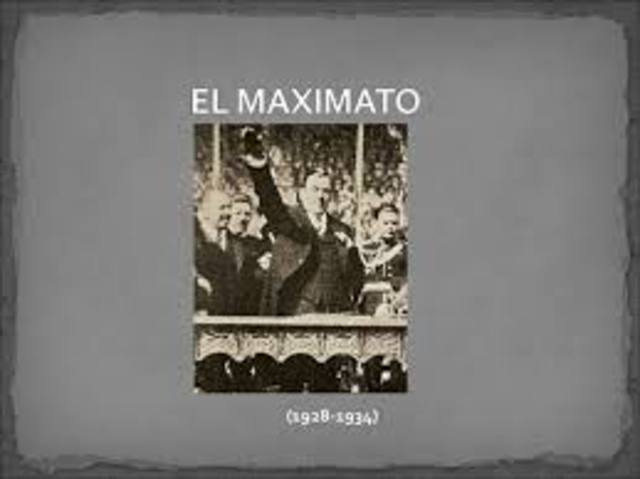 el maximato 1928 a 1934