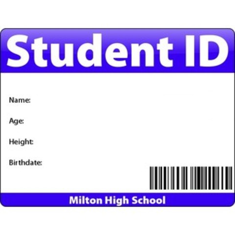 I flushed my ID down the toliet